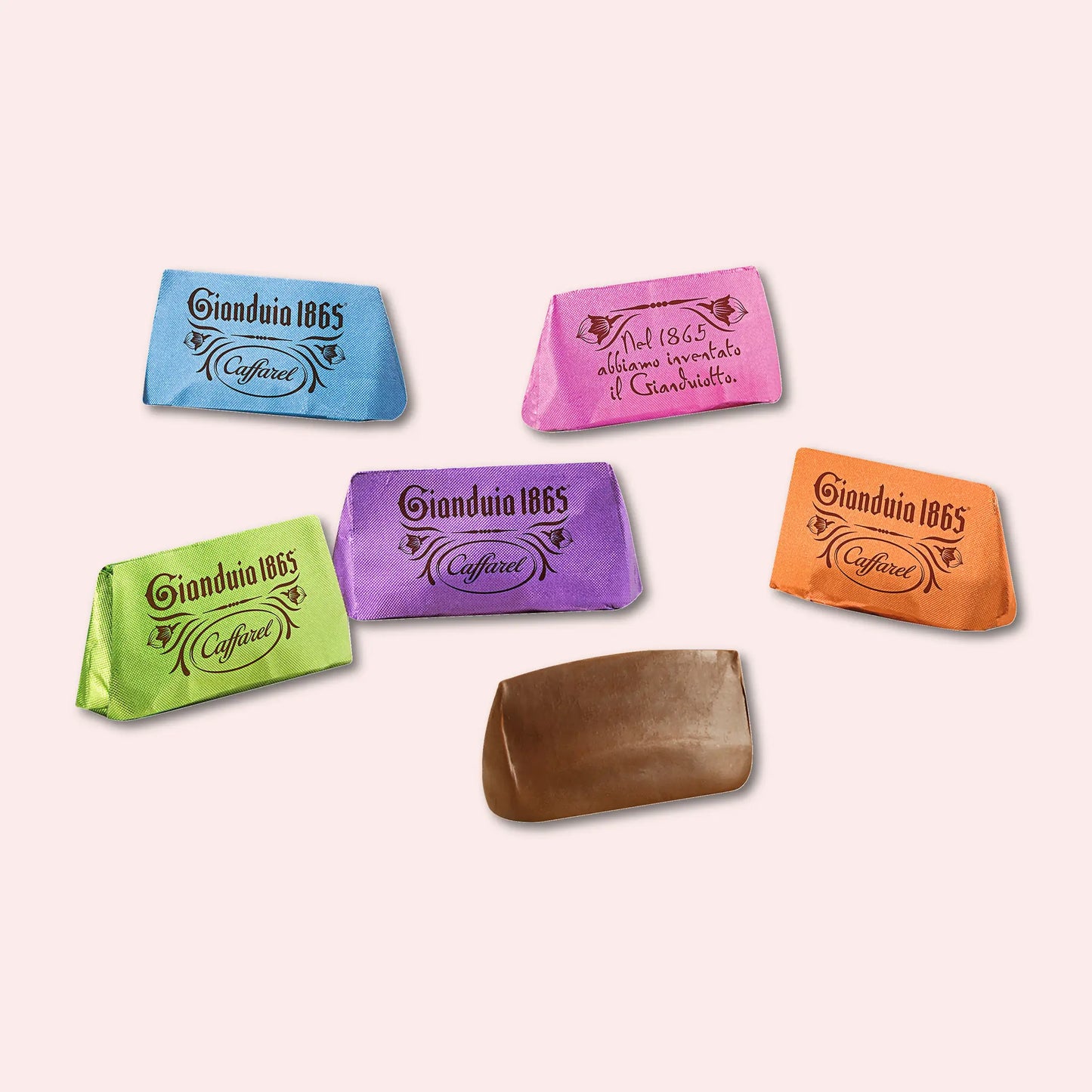 Gianduiotti - Rainbow Mix