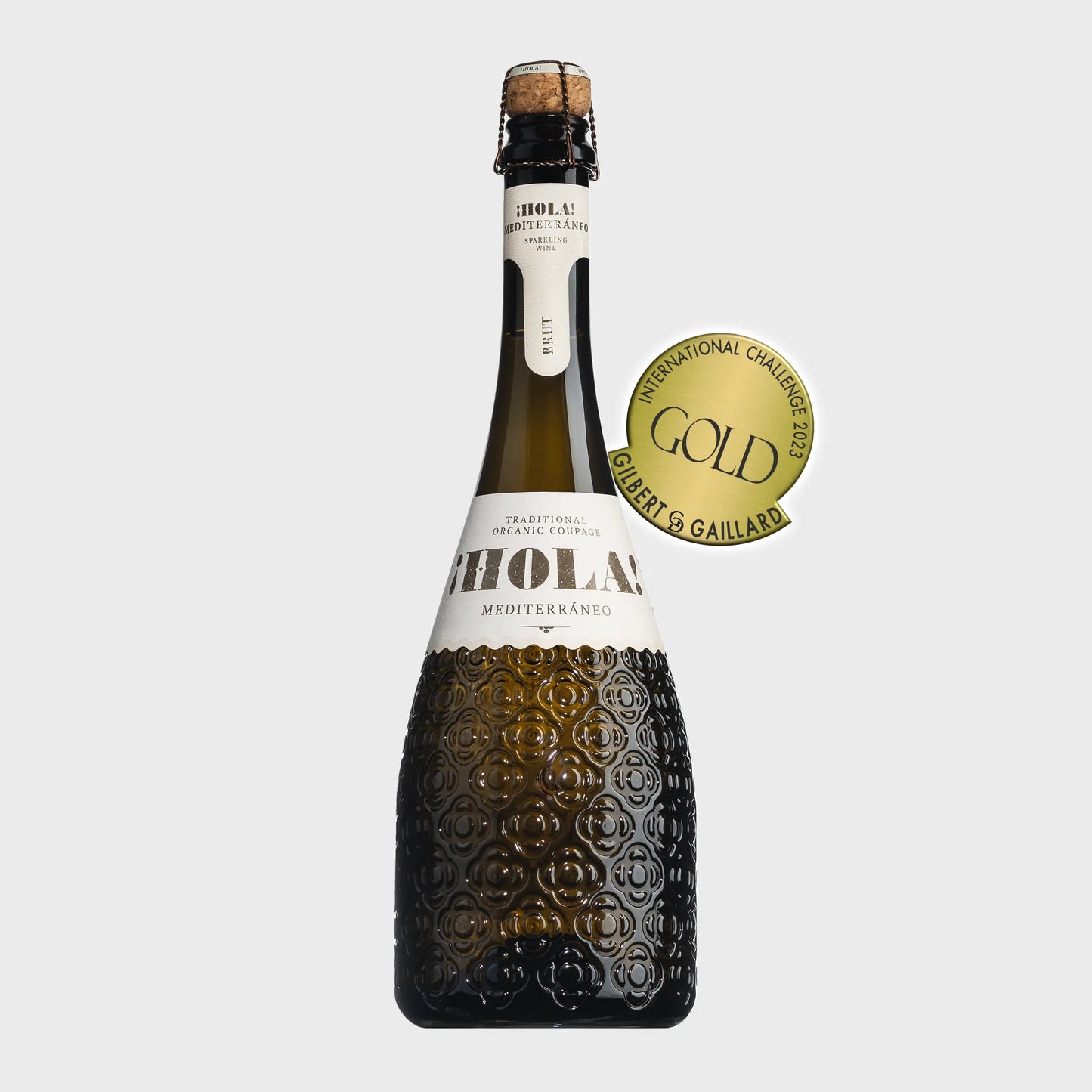 ¡HOLA! Mediterráneo Brut, Bio, 0,75 l