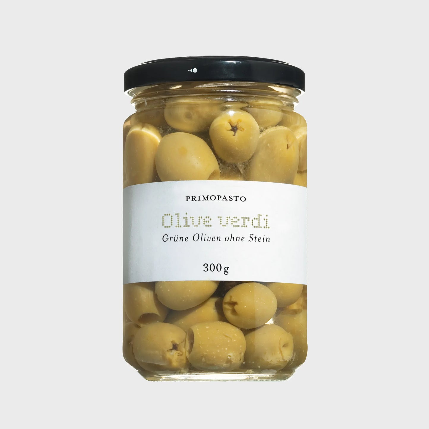 Grüne Oliven ohne Stein, 300 g