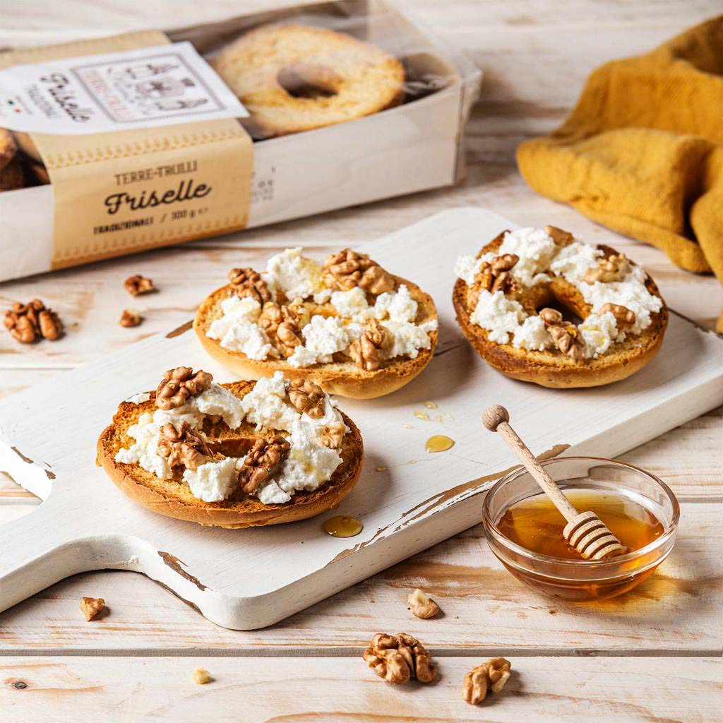 Taralli mit schwarzen Oliven, 250 g