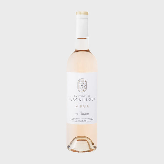 Roséwein Provence Miraia von Bastide de Blacailloux, Flasche freigestellt