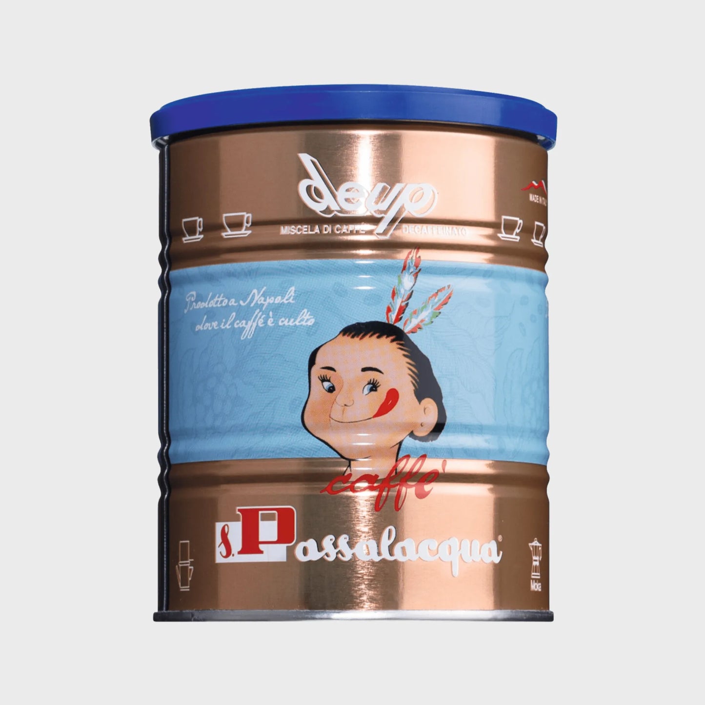 Deup - gemahlen, entkoffeiniert, 250 g Dose