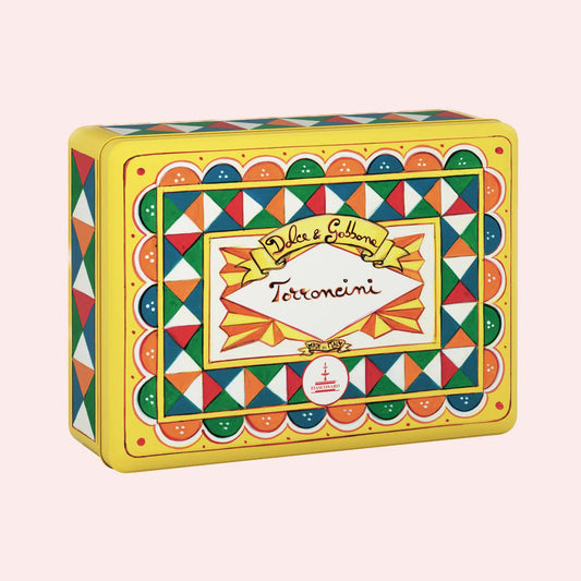 Torroncini, weicher Torrone, 250 g Design-Dose Dolce & Gabbana