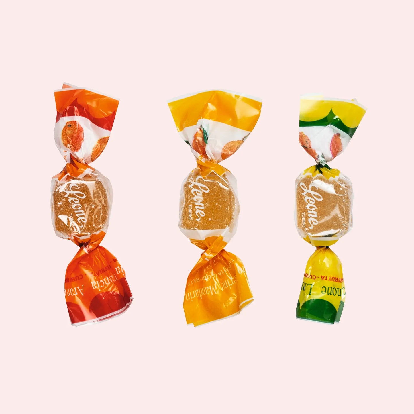 Fruchtgeleebonbons mit Zitrusfrüchten, 100 g