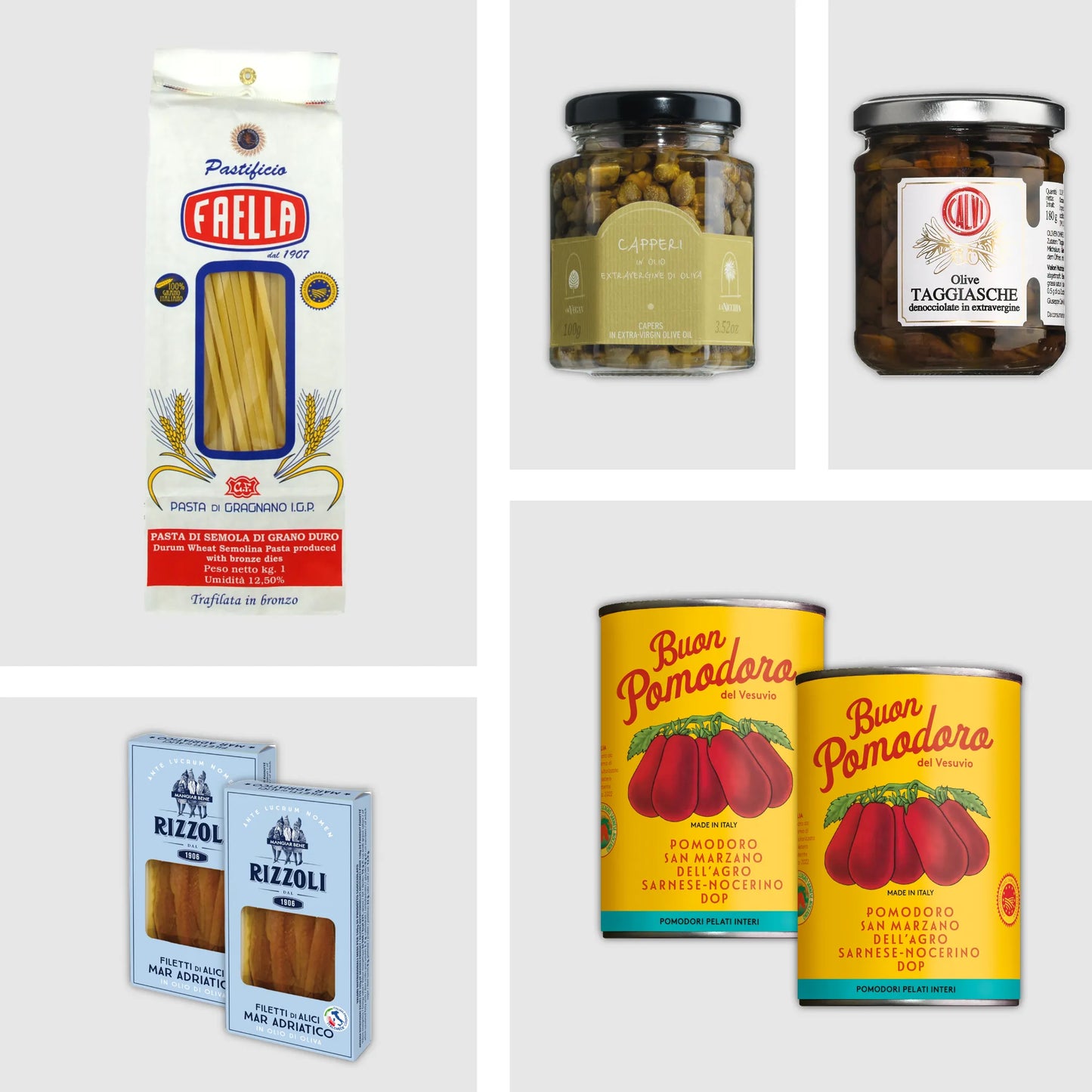 NAPOLI - Linguine alla Puttanesca, 8 Portionen