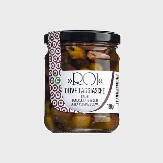 Ligurische Taggiasca Oliven ohne Stein, 180 g