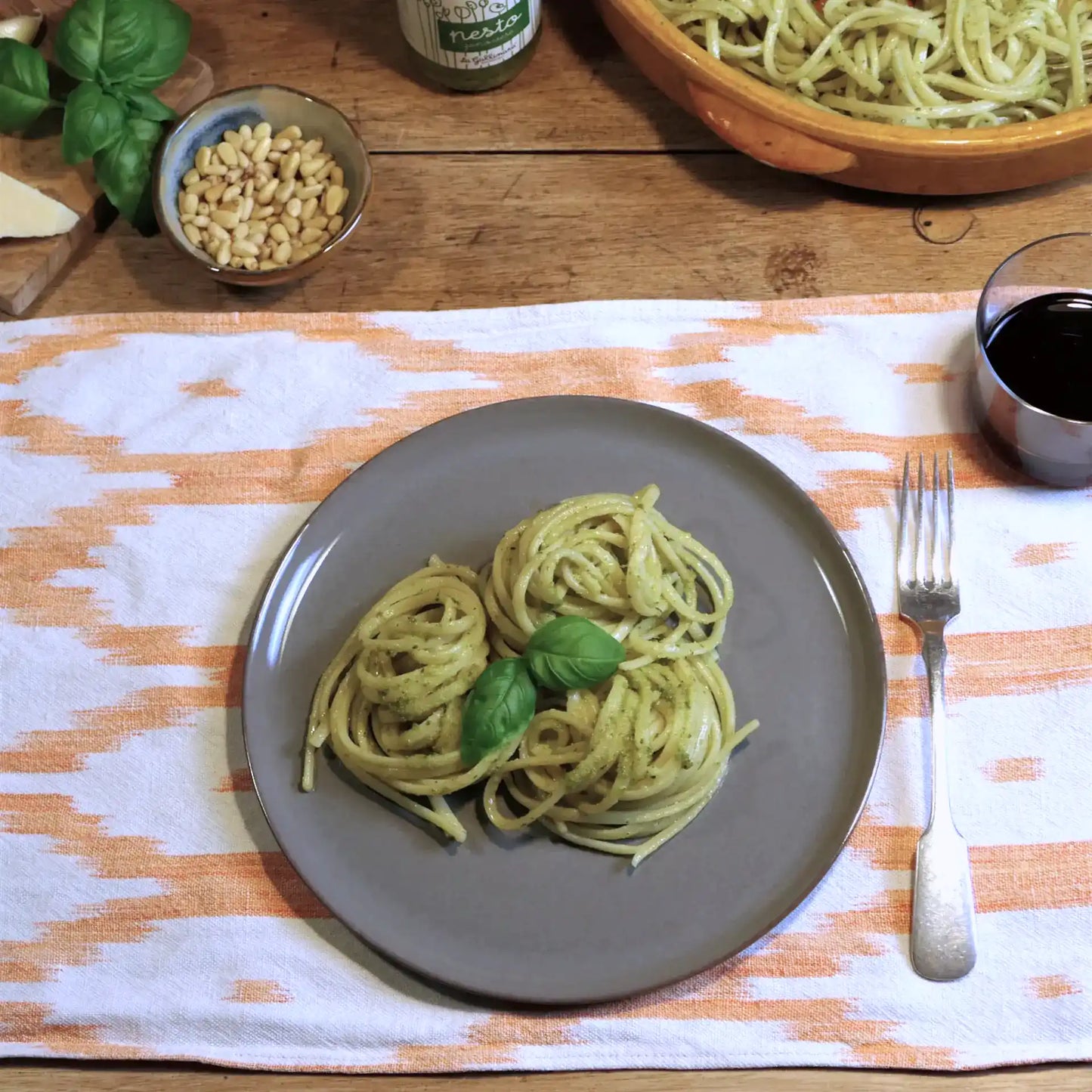 Trenette al Pesto Genovese - 4 Portionen - Pasta-Box IMPERIA