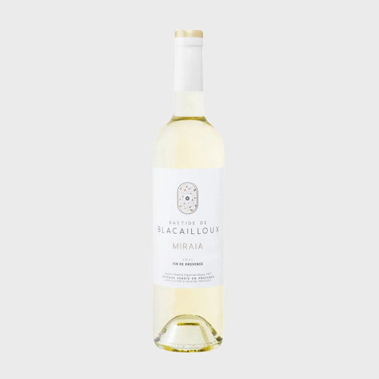 Miraia Blanc – Bio-Weißwein – AOP Coteaux Varois en Provence, 2024 | Bastide de Blacailloux